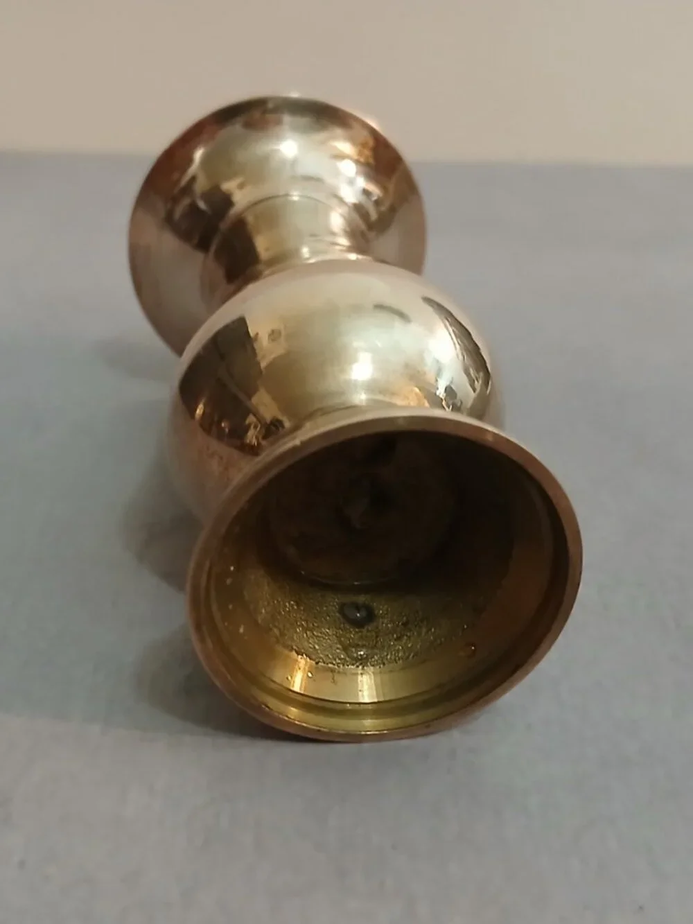 Vintage Solid Brass Mini Bud Vase